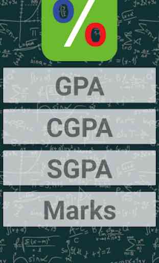 CGPA/SGPA/GPA to Percentage 1