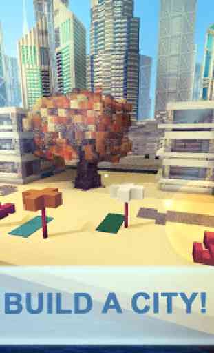 City Build Craft: Exploration of Big City Games 2