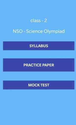 CLASS 2 - NSO - SCIENCE OLYMPIAD 1