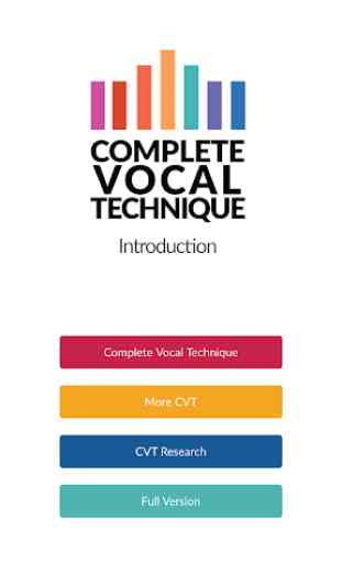 Complete Vocal Technique - Introduction 1