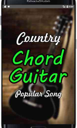 Country Guitar Chords - Offline 1