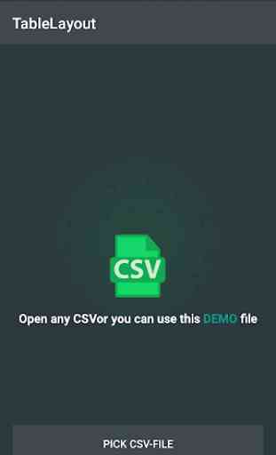 CSV Editor 1