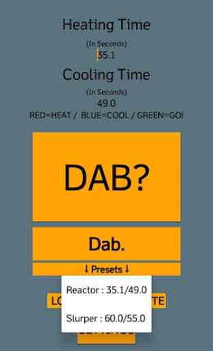 Dab Timer - Free Custom Heatup and Cooldown Timer 2
