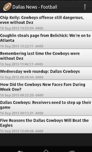 Dallas News - Football 1