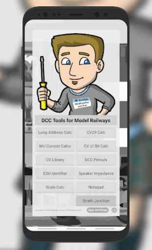 DCC Tools - Railway Modelling Calculators & Guides 2