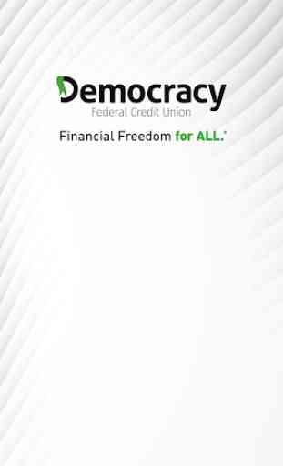 Democracy Federal Credit Union Mobile 1