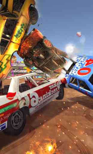 Derby Car Crash Stunts Demolition Racing 1