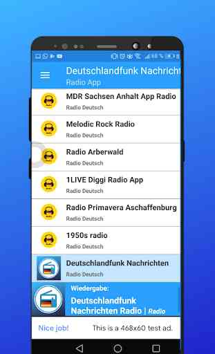 Deutschlandfunk Nachrichten Radio App Deutsch live 2