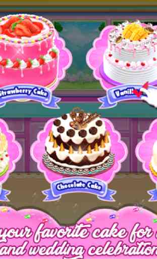 Doll Cake Bake Bakery Shop - Chef Cooking Flavors 1