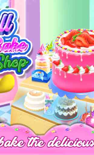 Doll Cake Bake Bakery Shop - Chef Cooking Flavors 2
