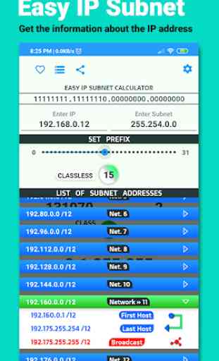 Easy IP Subnet Calculator - Pro 1