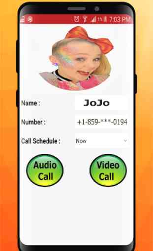 Fake Video & Audio Call From jj Girl 3
