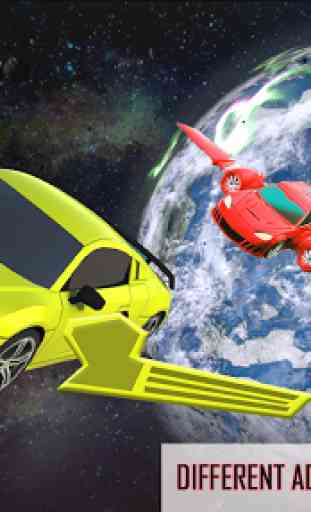 Flying Car Shooting Game: Modern Car Games 2020 4