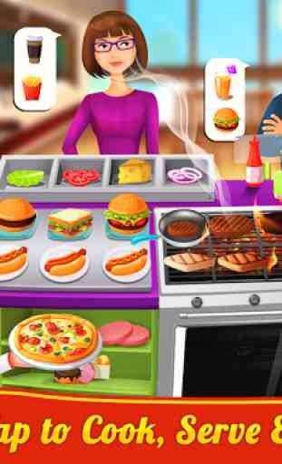 Food Court Cooking Game - Crazy Chef’s Restaurant 1