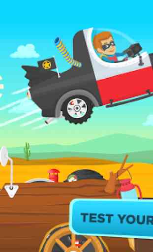 Free car game for kids and toddlers - Fun racing 1