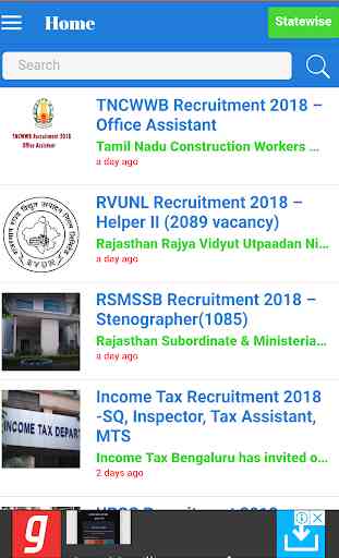 Free Govt Job Alert - latest sarkari job alert 1