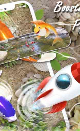 Free Koi Fish 3D Theme With Animation  4
