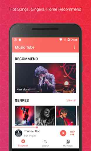 Free Music for Youtube Player: Music Tube 1