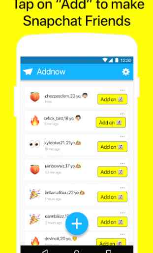 Friends for Snapchat - AddNow 3