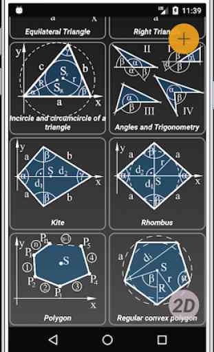 Geometryx: Geometry - Calculator 2