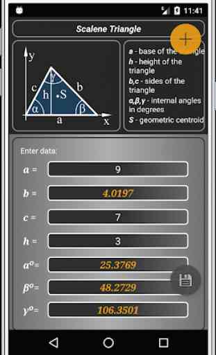 Geometryx: Geometry - Calculator 4