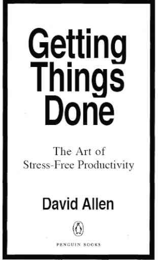 Getting Things Done book PDF 1