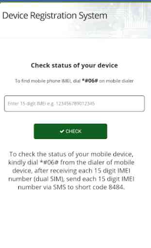 Guide for PTA Device Registration -  Verify Mobile 2