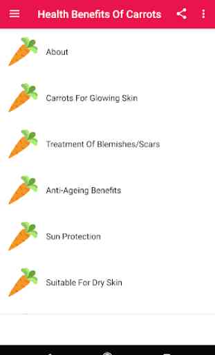 Health Benefits Of Carrots 2