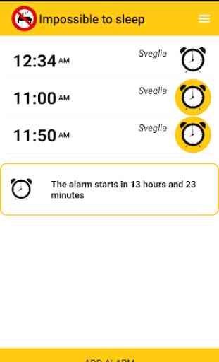 Impossible to sleep - Alarm clock free 1