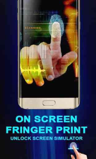 In Display Finger Print Screen Lock Simulator 1