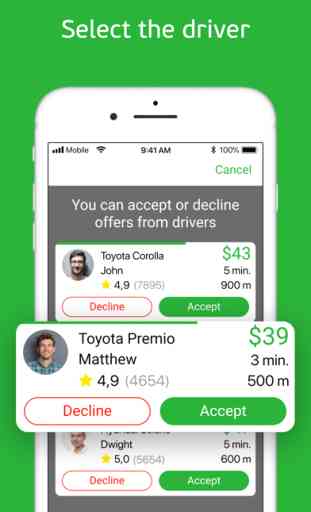 inDriver: Offer your fare 2