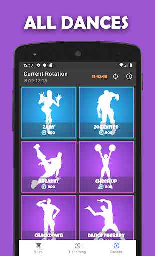 Item Shop: Dances, Emotes, Skins BR daily rotation 3