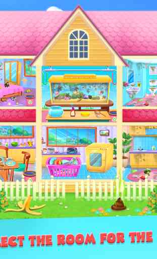 Keep Your House Clean - Girls Home Cleanup Game 2