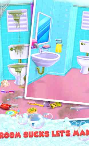 Keep Your House Clean - Girls Home Cleanup Game 4