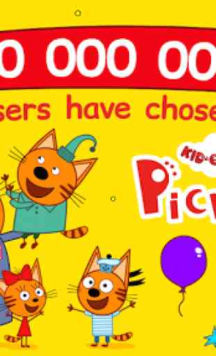Kid-E-Cats Picnic: Three Cats Kitty Games for Kids 1