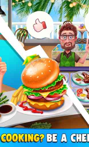 Kitchen life: Chef Restaurant Cooking Games 2