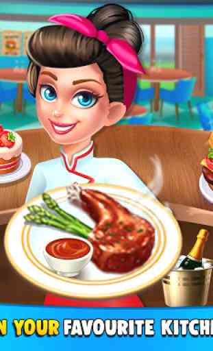 Kitchen life: Chef Restaurant Cooking Games 4