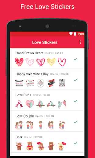 Love Stickers for Whatsapp - WAStickerApps 1