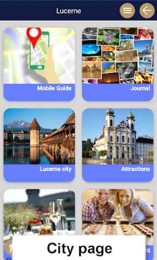 Lucerne map guide offline sight tourist navigation 2