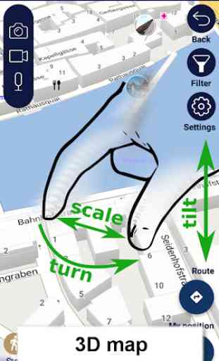 Lucerne map guide offline sight tourist navigation 3