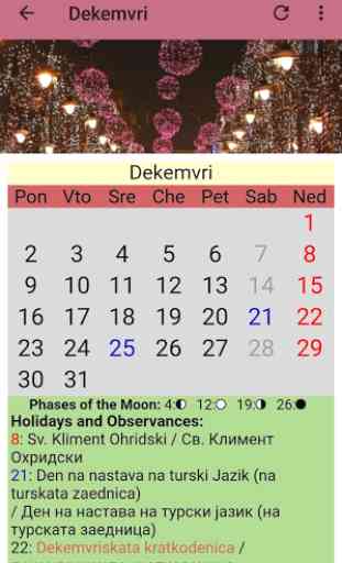 Macedonian Calendar 2020 3