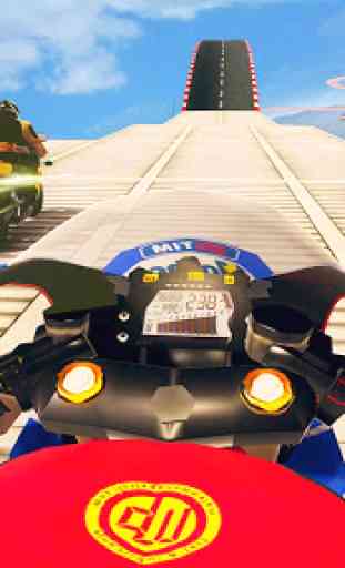 Mega Ramp Impossible Tracks Stunt Bike Rider Games 2