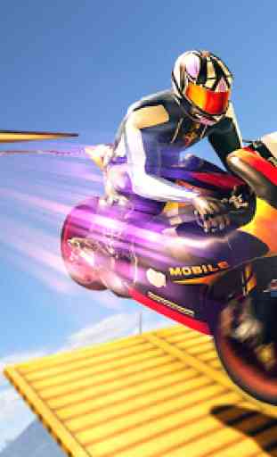 Mega Ramp Impossible Tracks Stunt Bike Rider Games 3