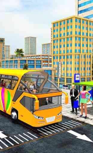 Modern Bus Parking 3D : Bus Games Simulator 1