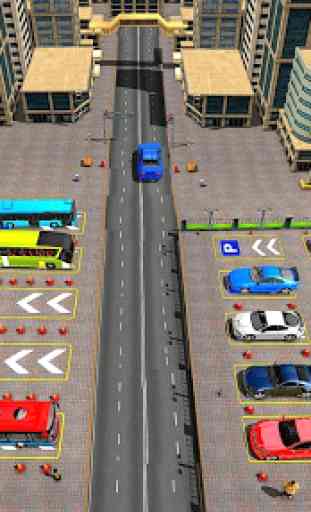 Modern Bus Parking 3D : Bus Games Simulator 4