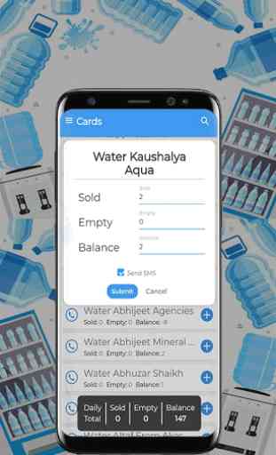 Monthly Cards For Water Delivery Vendor 4
