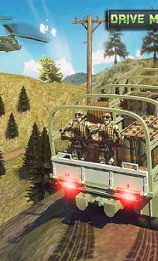 Offroad Army Transporter Truck Driver: Army Games 1