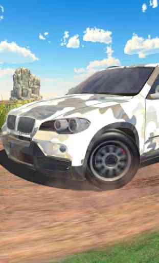 Offroad Jeep Army SUV Mountain Driving Simulator 4