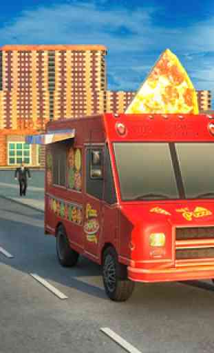 Pizza Delivery Van Driving Simulator 2