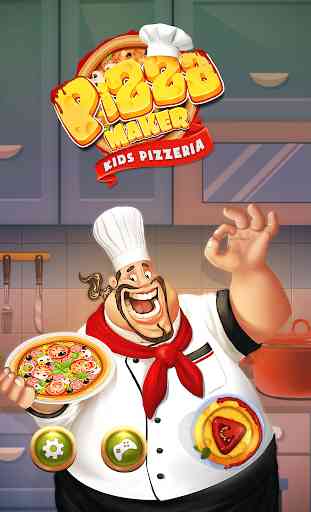 Pizza Maker Kids Pizzeria - Delicious Pizza Game 1